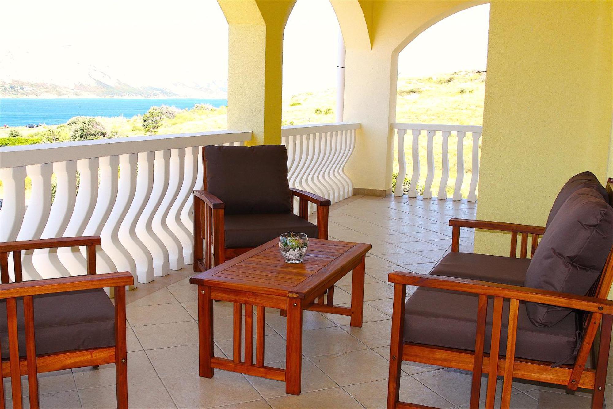 Villa Luka Паг Екстериор снимка