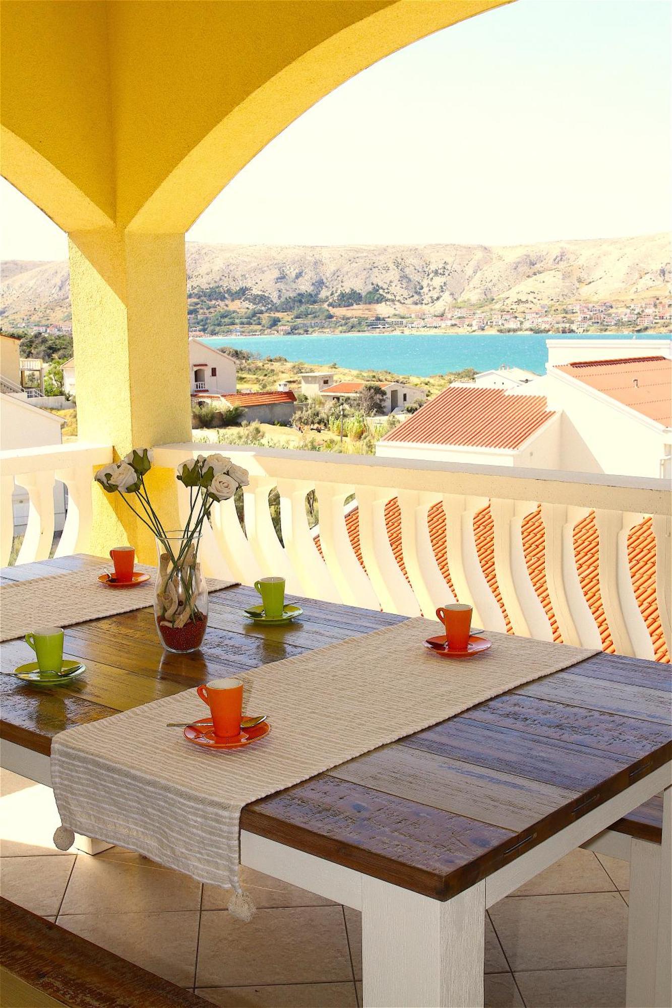 Villa Luka Паг Екстериор снимка